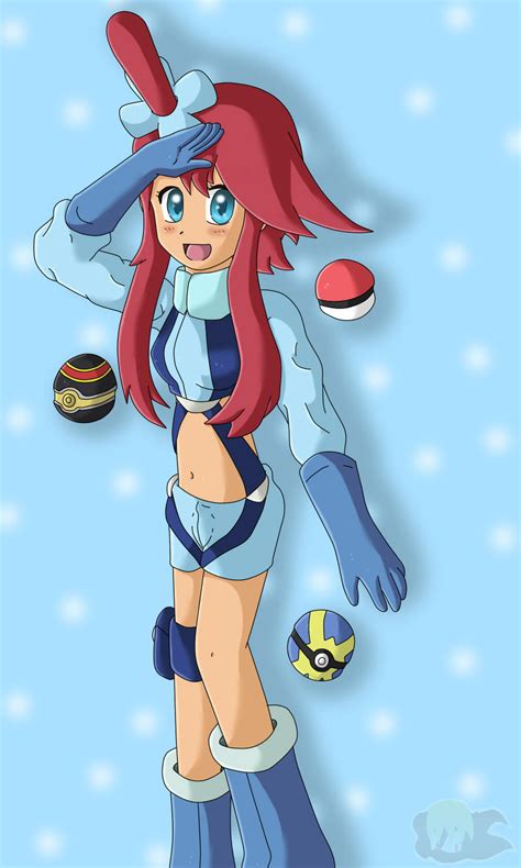 pokemon skyla sexy